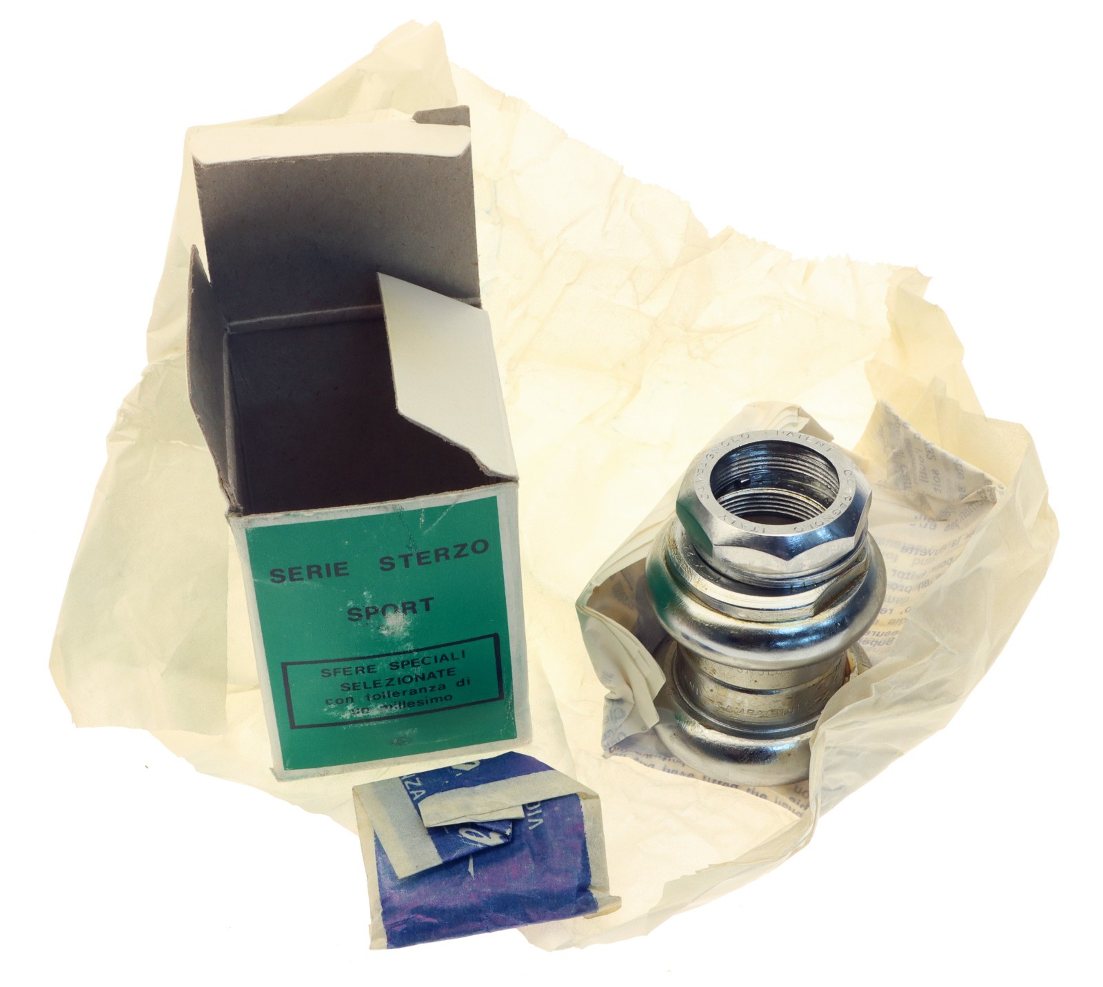 Campagnolo Gran Sport 1040/A Headset 1″ British BSC Thread 1″ x 24 NOS NEW
