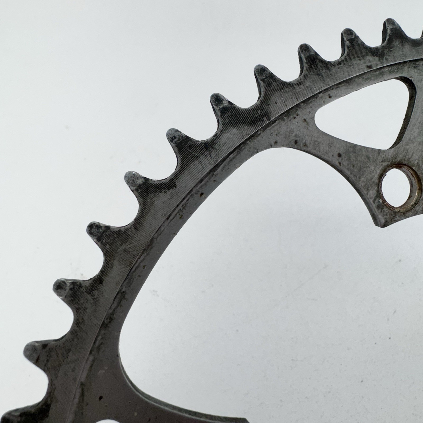 Vintage Shimano Biopace 52t Chainring 600 52 Tooth 130 BCD Silver Oval 80s A22