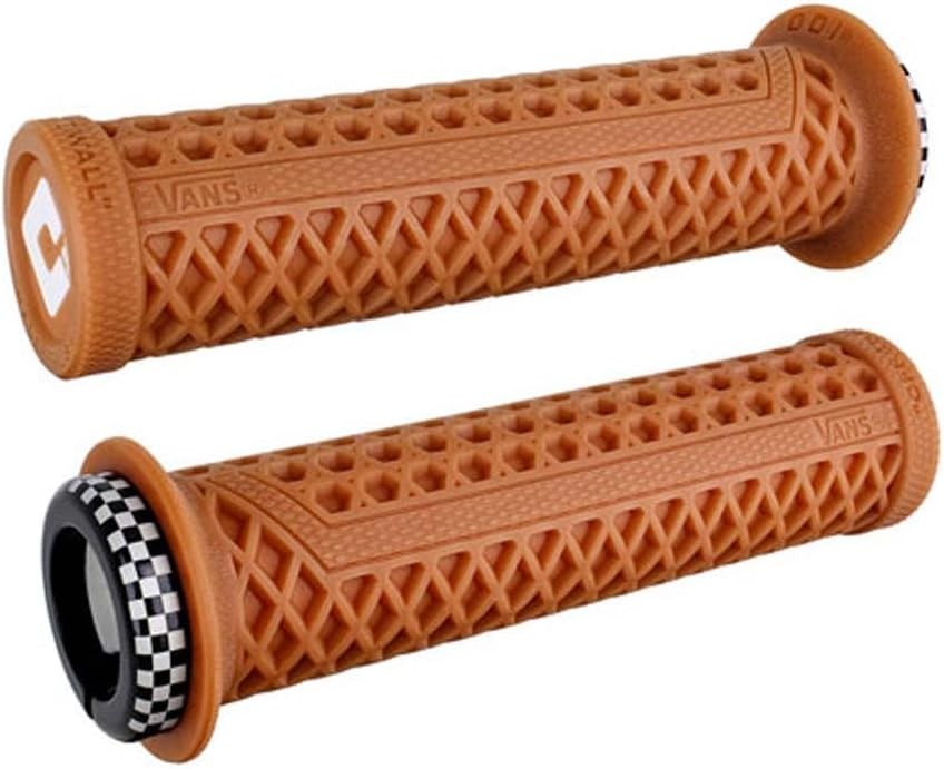 ODI Lock-On MTB V2.1 – Gum/White Checker D33VNGR-BC | bike-grips-and-accessories
