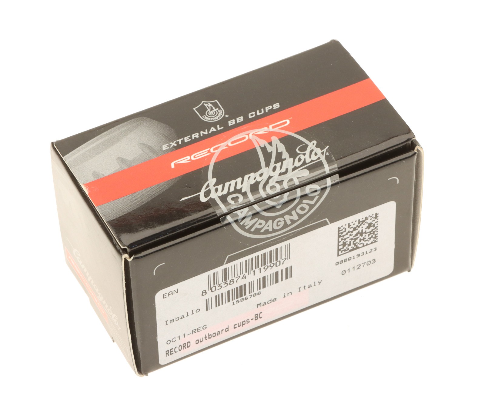 Campagnolo Record Ultra Torque Bottom Bracket Cups BSC English OC11-REG NEW