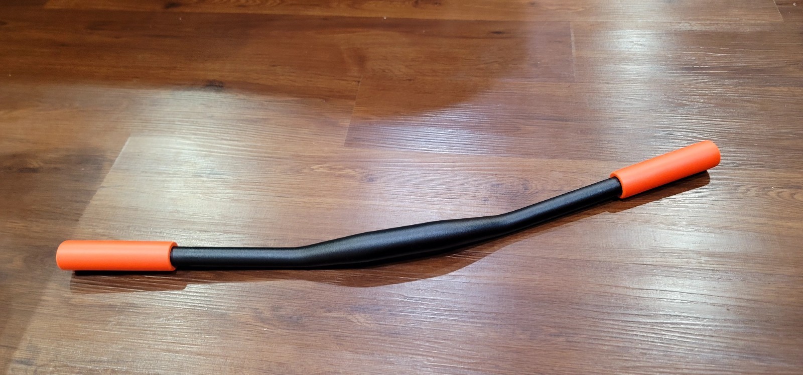 Bontrager Comp MTB 15mm Riser Handlebar 31.8/22.2mm 75cm/9° Backswep Orange Grip