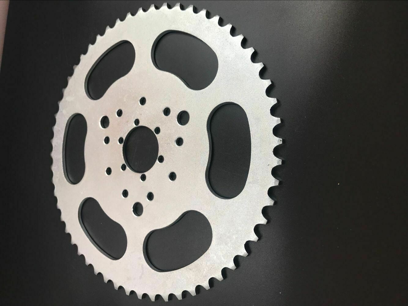 CDHPOWER 56T Teeth 3+6+9 holes Chain Driving Sprocket and Rear Hub Adapter 1″