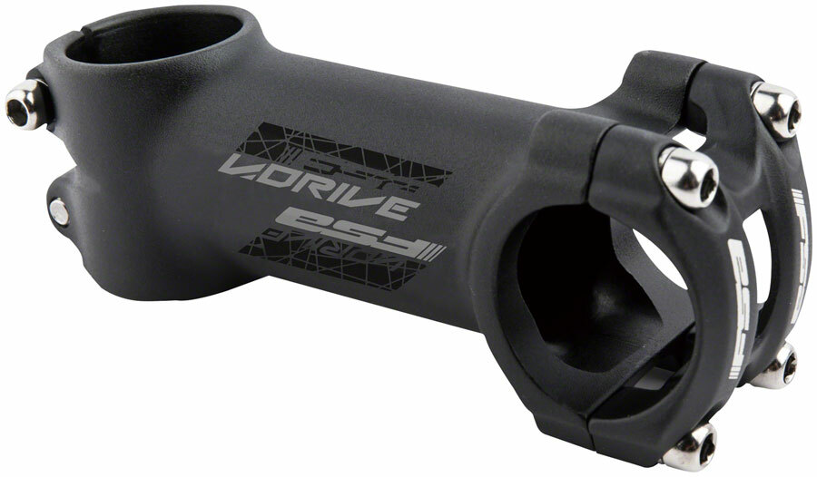 FSA (Full Speed Ahead) V-Drive Stem – 90 mm 31.8 Clamp +/-6 1 1/8″ Alloy Black