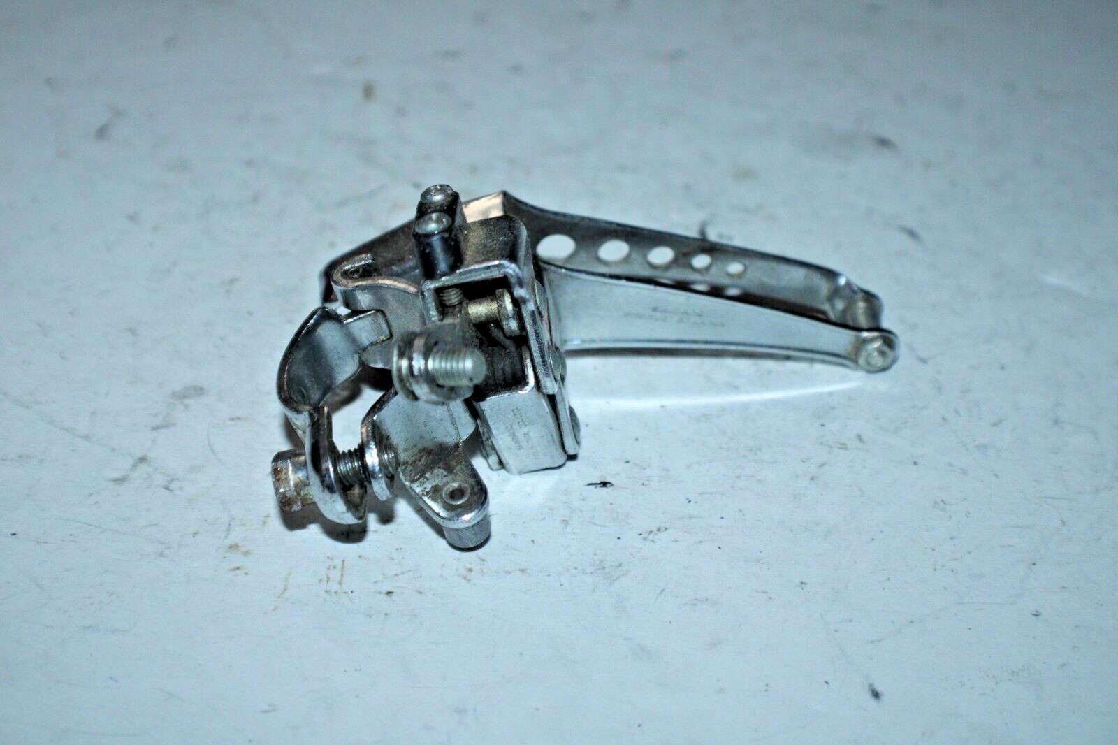 Shimano Thunder Bird II Vintage Double Front Derailleur 25.4mm Silver Ships USA!