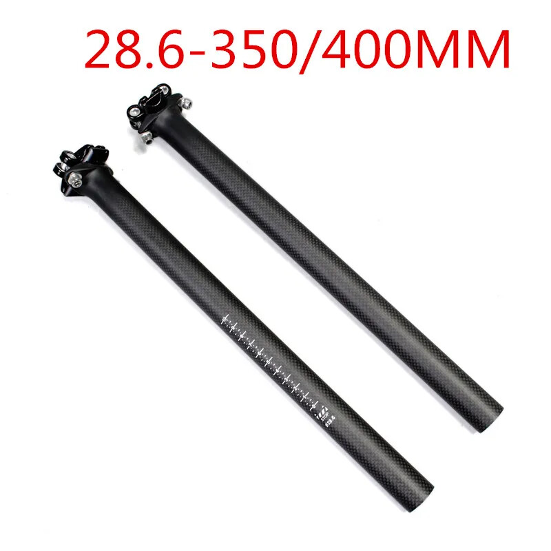 Carbon Seatpost for Mountain Bike Road Bike Carbon Spike 28.6mm*350/400mm