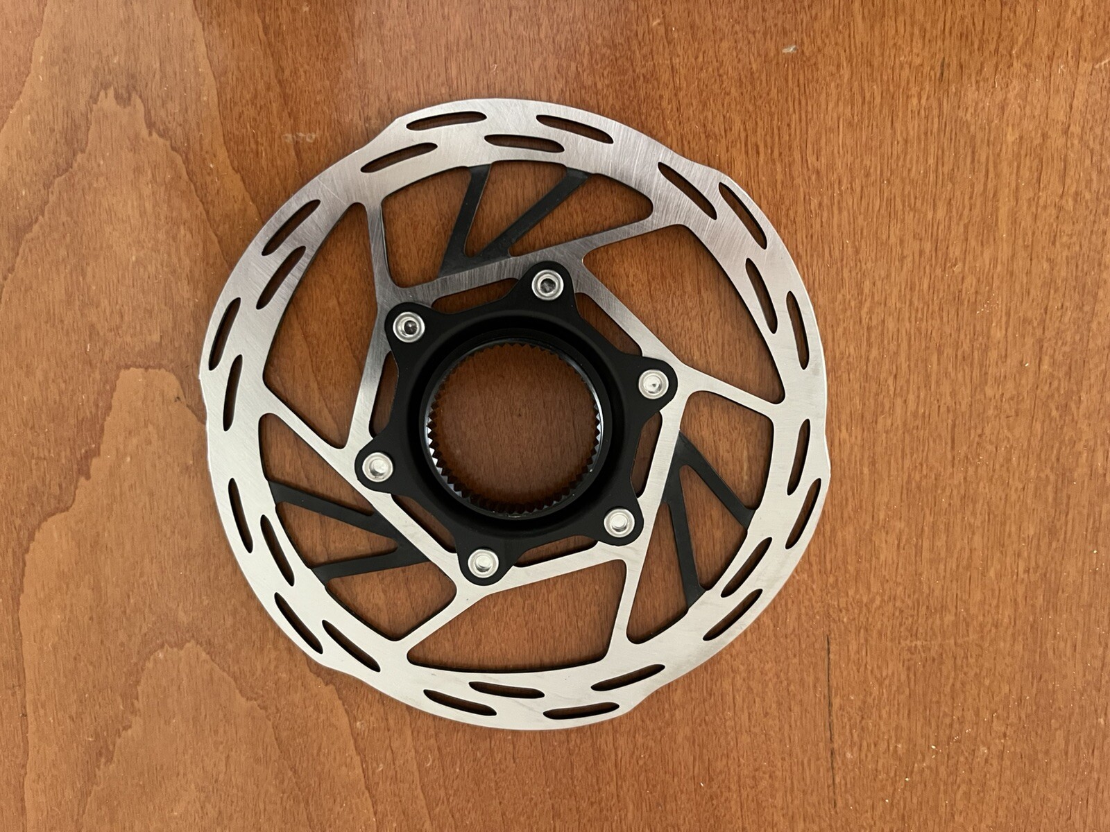 SRAM Paceline Disc Brake Rotor, 140mm, CenterLock, Silver/Black