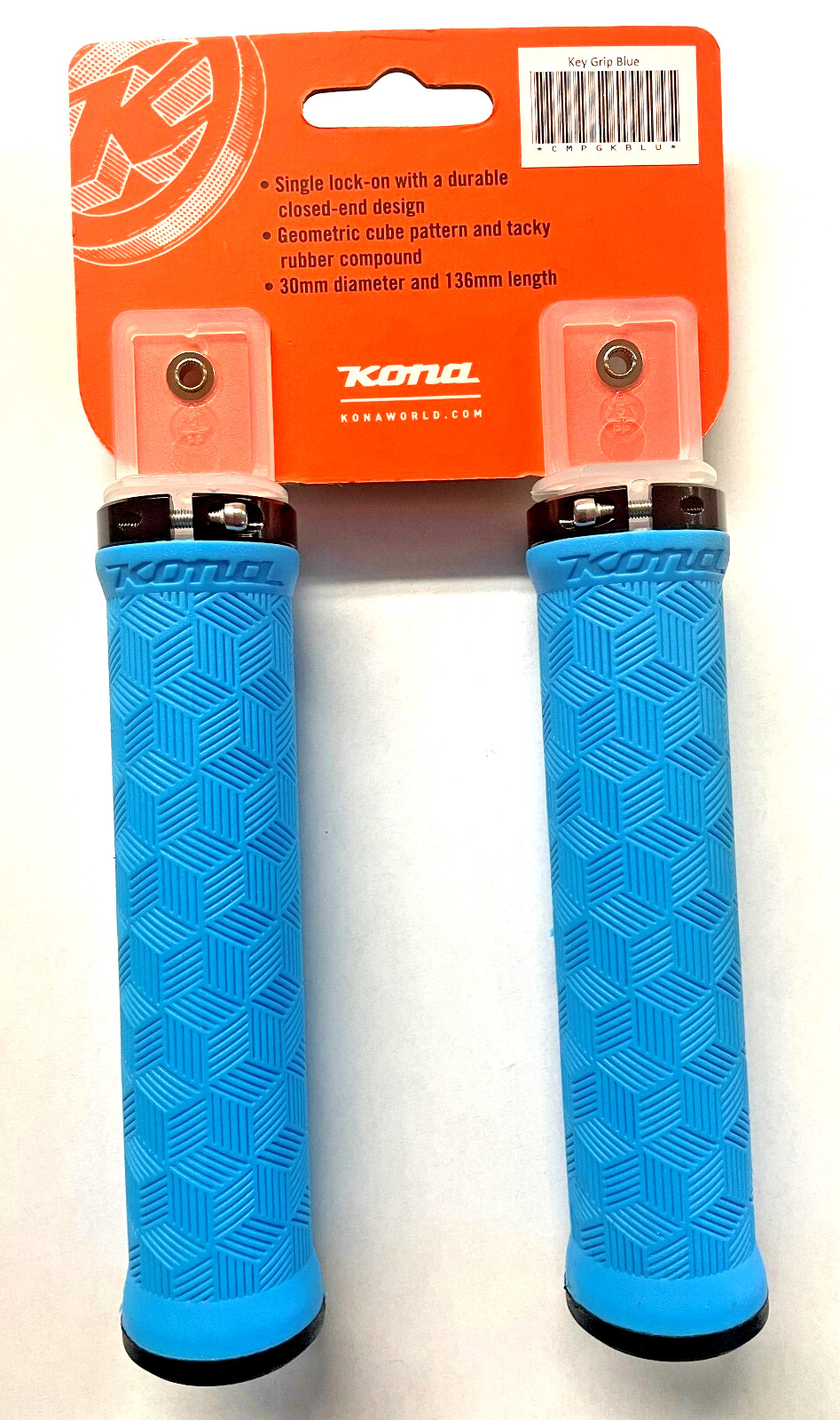 Kona Key Grip Blue Pair NEW