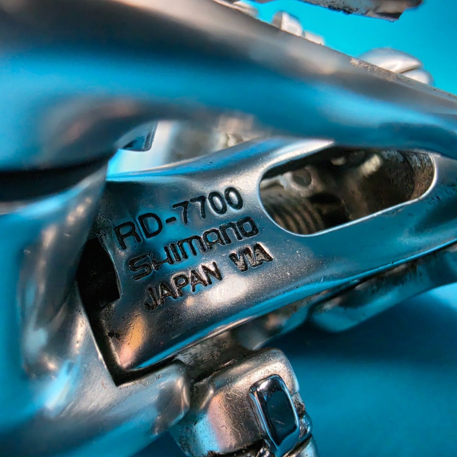 Shimano Dura Ace RD-7700 9 Speed Short Cage Rear Derailleur Double 2x9sp g6