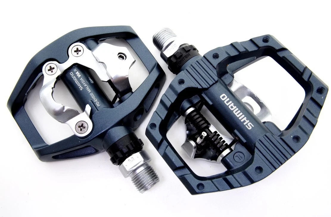 Shimano PD-EH500 Aluminum SPD Road Touring Platform Pedals Dual-Sided Clipless