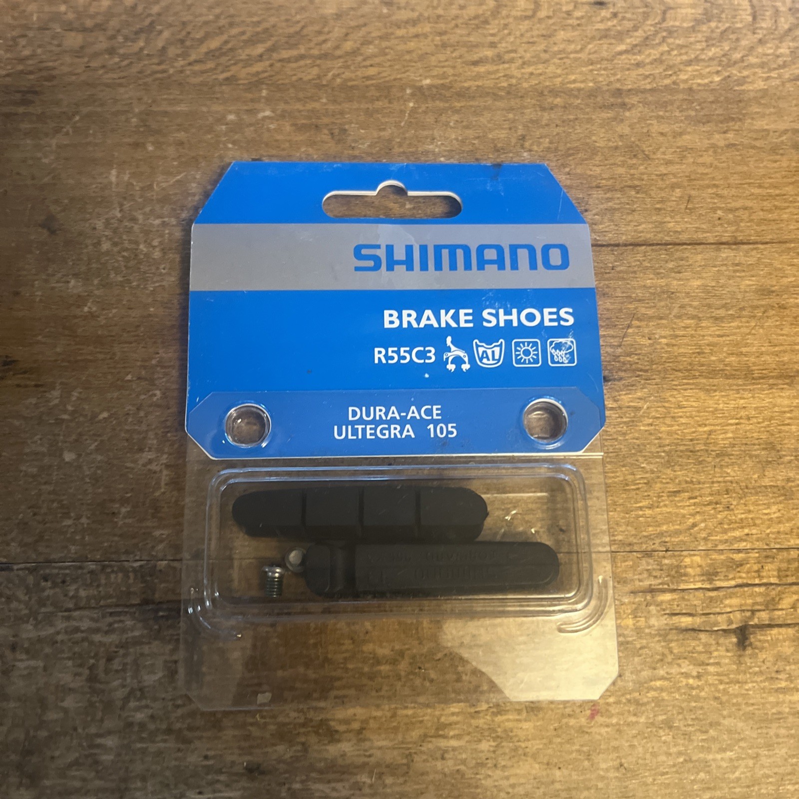 New In Box Shimano Brake Pad Inserts Rim Brake Aluminum R55C3