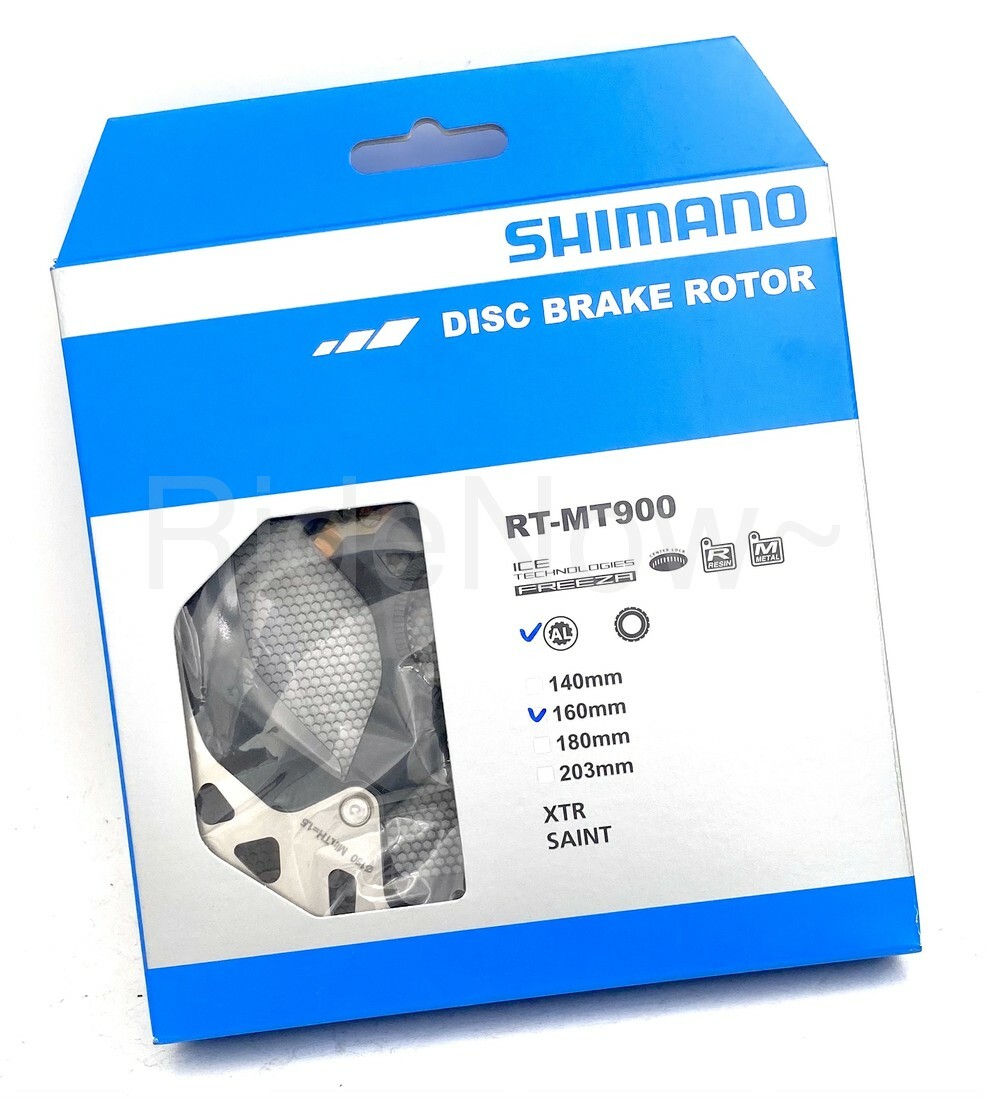 Shimano XTR/SAINT Bike Disc Brake Rotor RT-MT900 160mm Center Lock,IRTMT900S *2