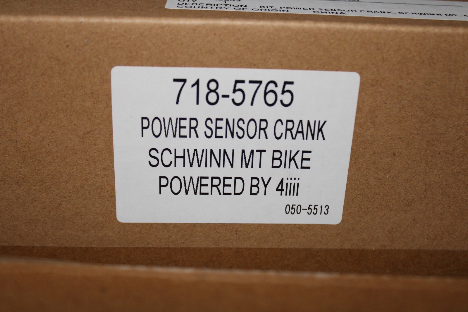 Power Sensor Crank 718-5753 4iiii for Morse Taper AC Sport and AC Performance