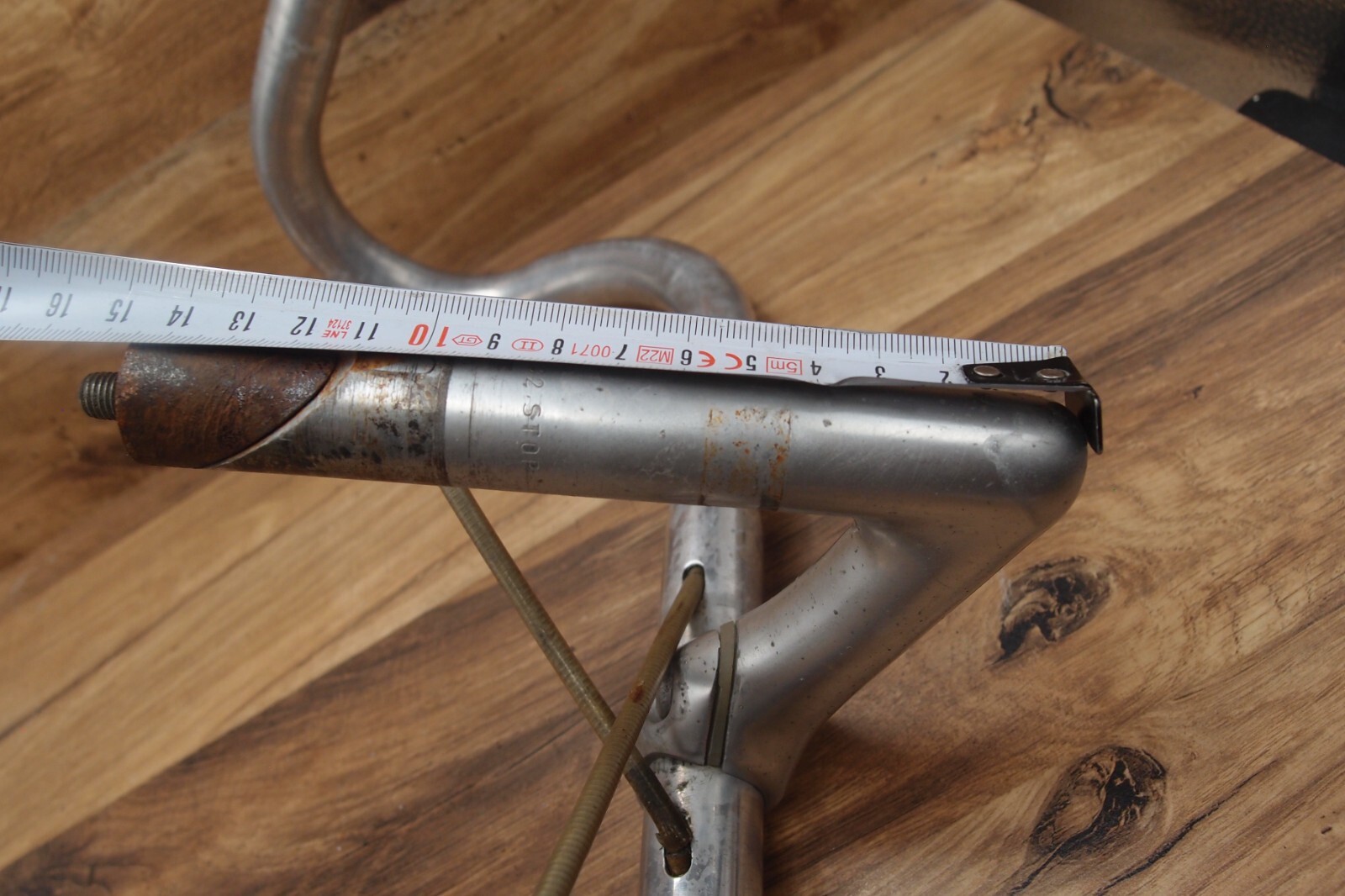 drop bar Guidone Philippe ATAX + quill stem ATAX made in France 22 mm for road
