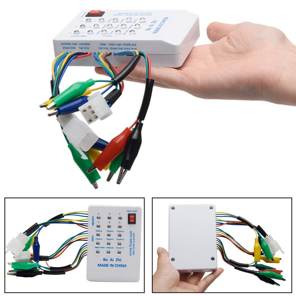 24V/36V/48V/60V/72V Electro Car E-Bike Scooter Brushless Motor Controller Tester