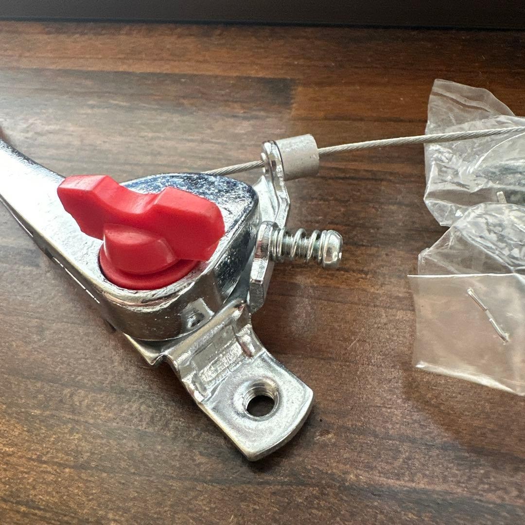 SHIMANO 333 Vintage Stick Shift Lever Red Dead Stock Retro Bike Part