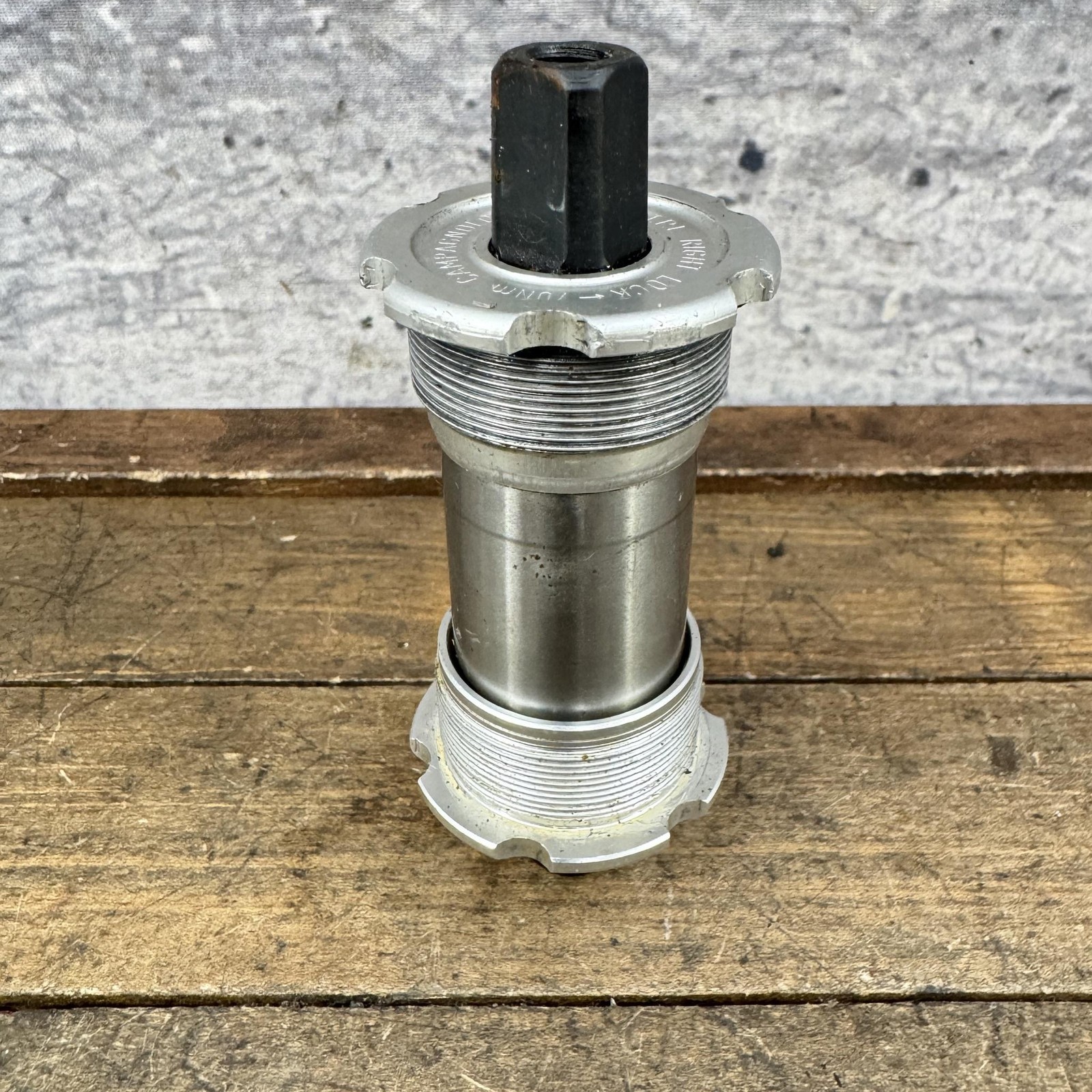 Vintage Campagnolo Bottom Bracket 1.370x24T BSA 111mm ISO English Italy Road