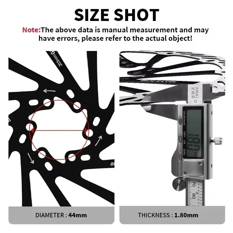 Rotor Mtb 160MM 180MM 203MM G3CS Durable Bike Hydraulic Brakes Rotor High Streng