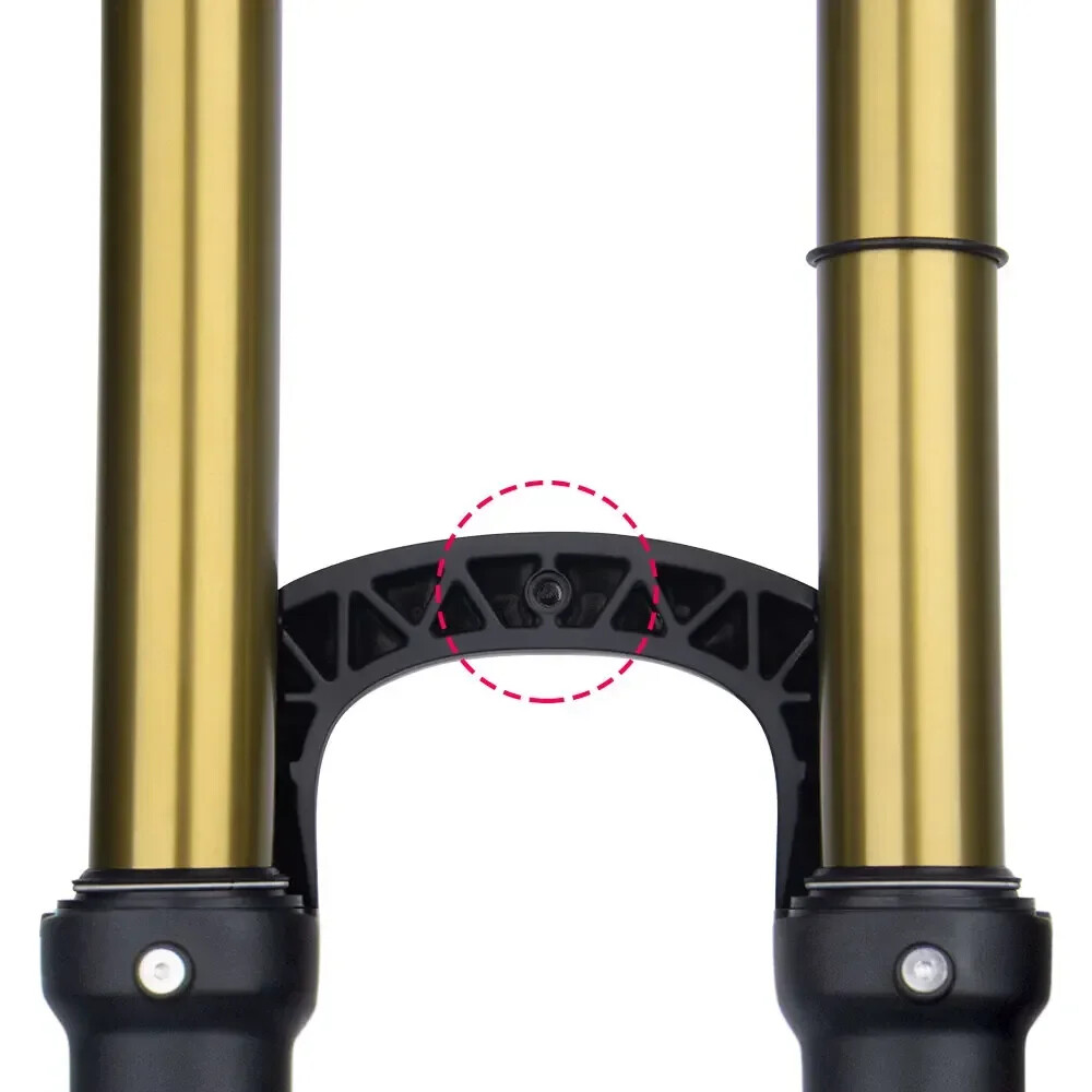 Downhill MTB Double Shoulder Inverted Air Suspension Fork 27.5/29er Travel 175mm