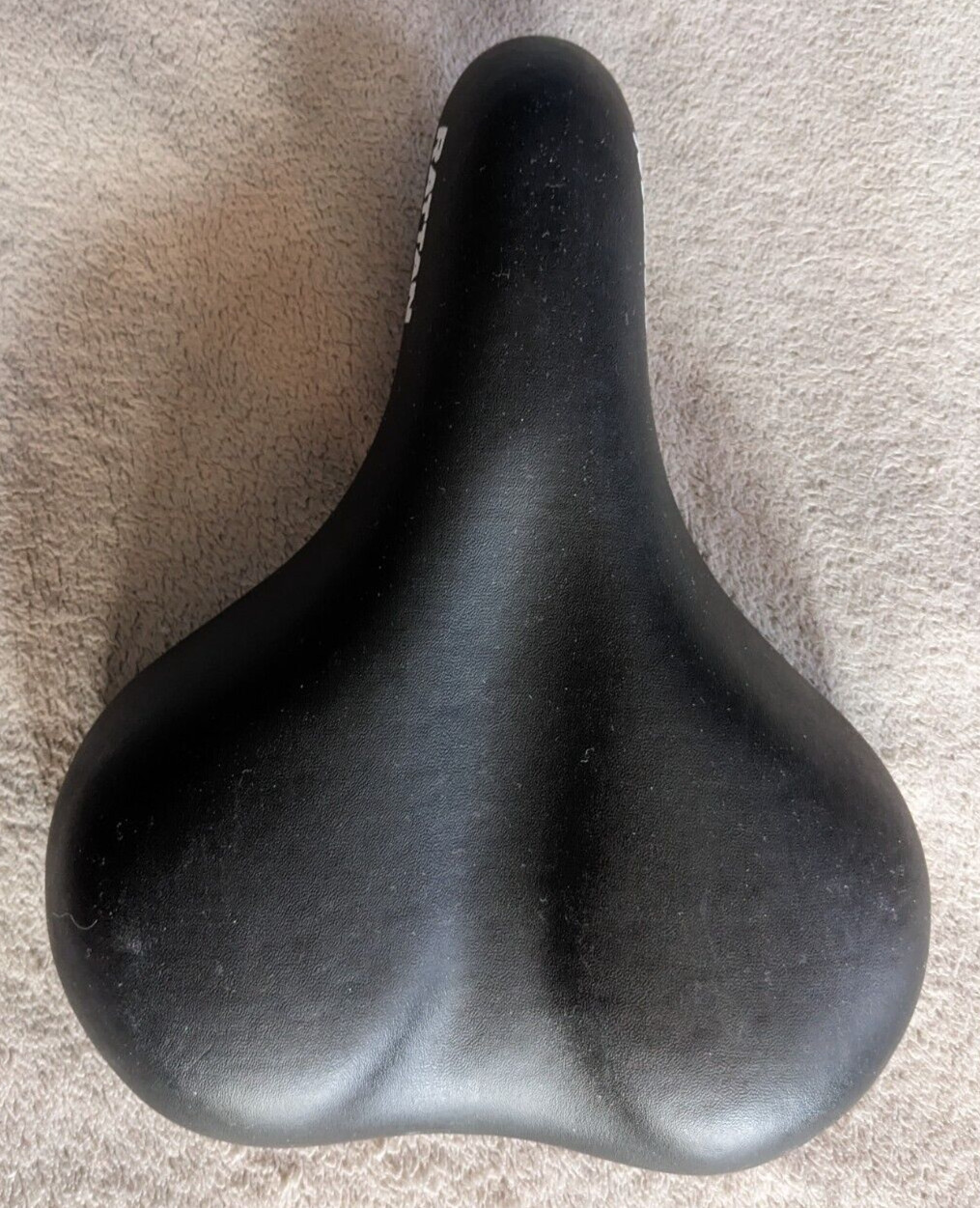 RATTAN Bicycle Cruiser Saddle Seat Black Adult Unisex Sized