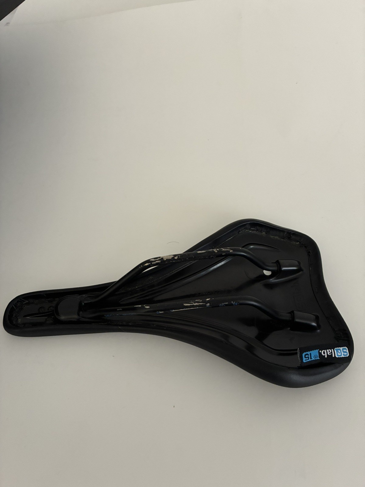 SQlab 612 Ergowave S-Tube Rail 15 Saddle, 15cm, Black
