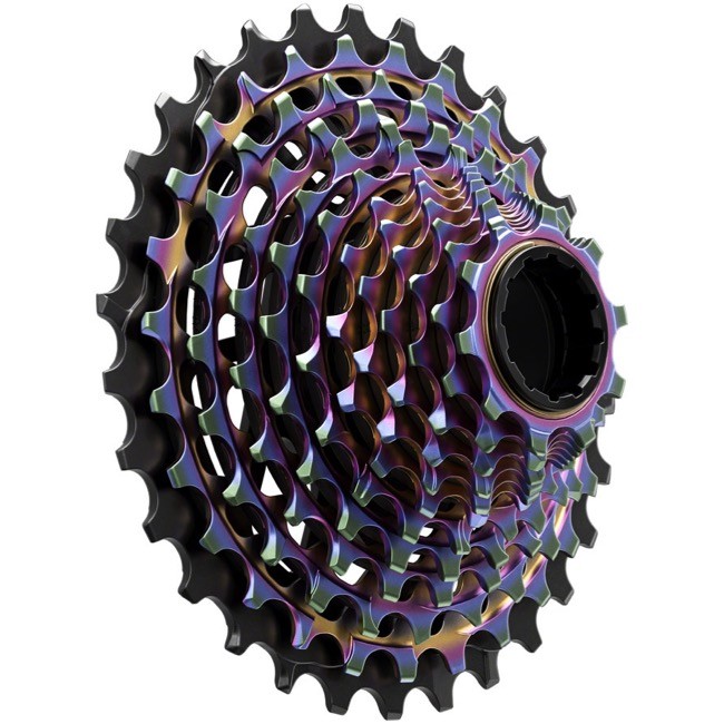 SRAM RED XG-1290 Cassette – 12-Speed, 10-36t, For XDR Driver Body, Rainbow, E1