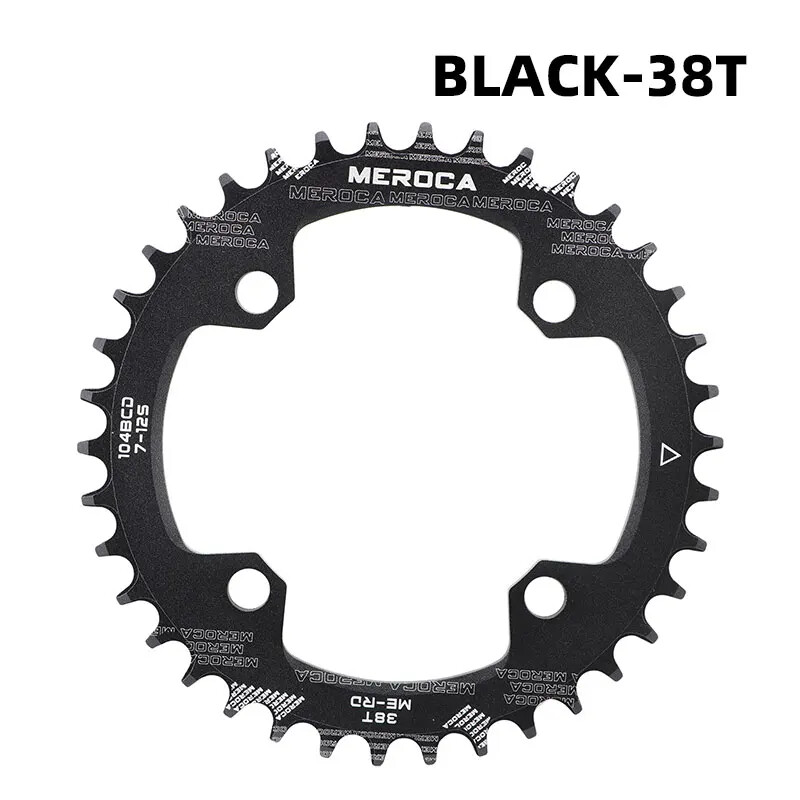 104BCD Mountain Bike Chainring 32T 34T 36T 38T Bicycle Crankset Tooth Chainwheel