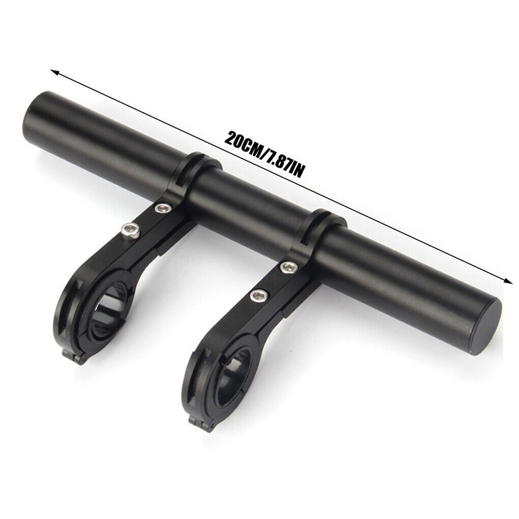 Bike Flashlight Holder Handlebar Bicycle Handle Bar Extender Mount Bracket MTB
