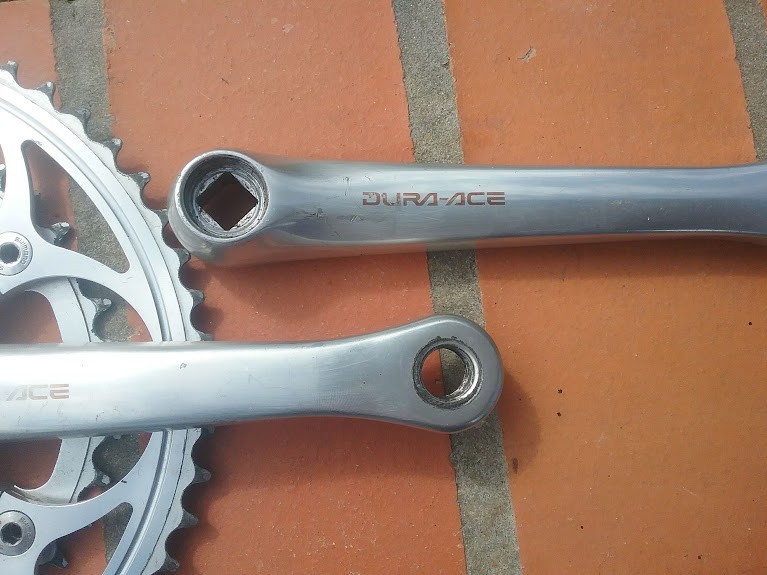 SHIMANO DURA ACE CRANKSET 7410 – 53-39 TOOTH – 170 MM ARMS