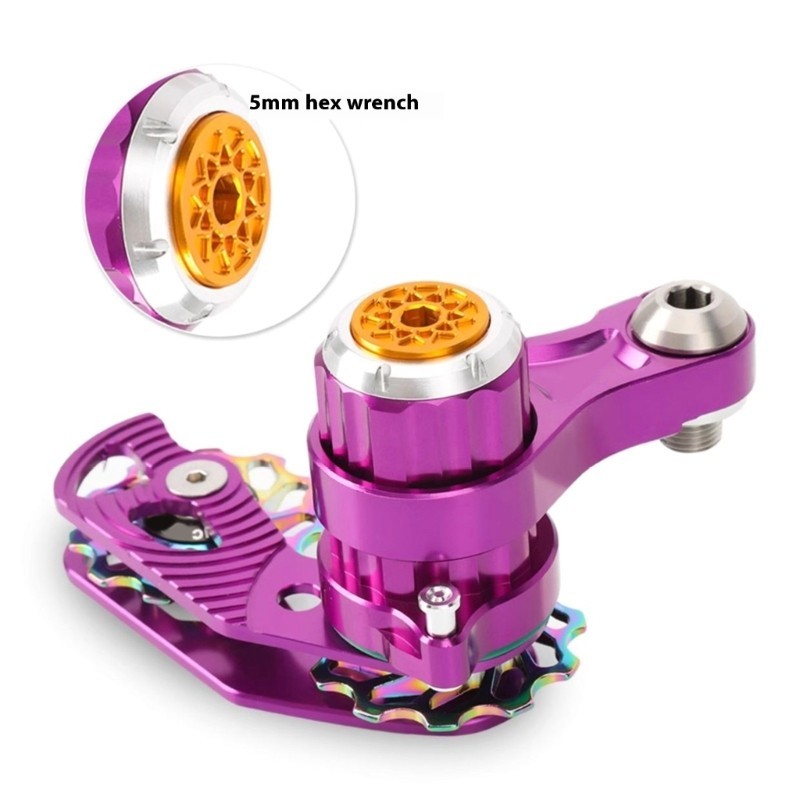 Bike Chain Tensioner 11T Guide Wheel Bike Single Speed Chain Tensioner