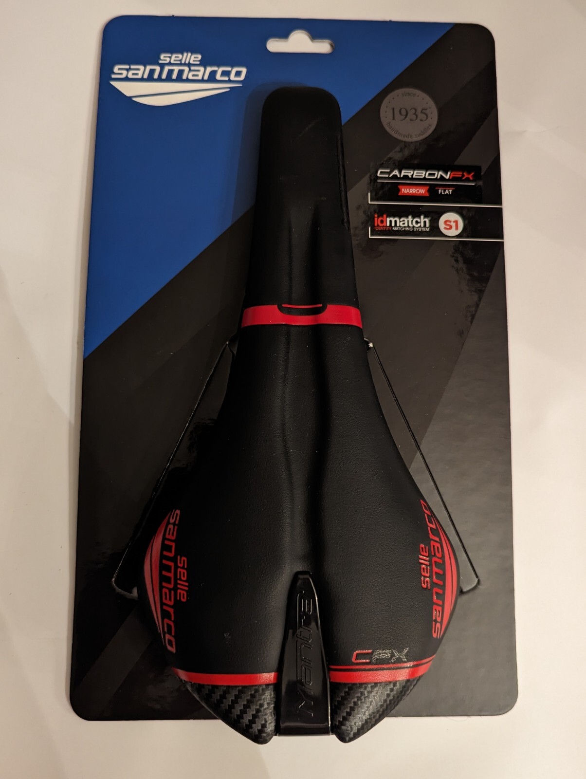 Selle San Marco Full Fit Mantra Carbon Rail Saddle Narrow S1 136mm