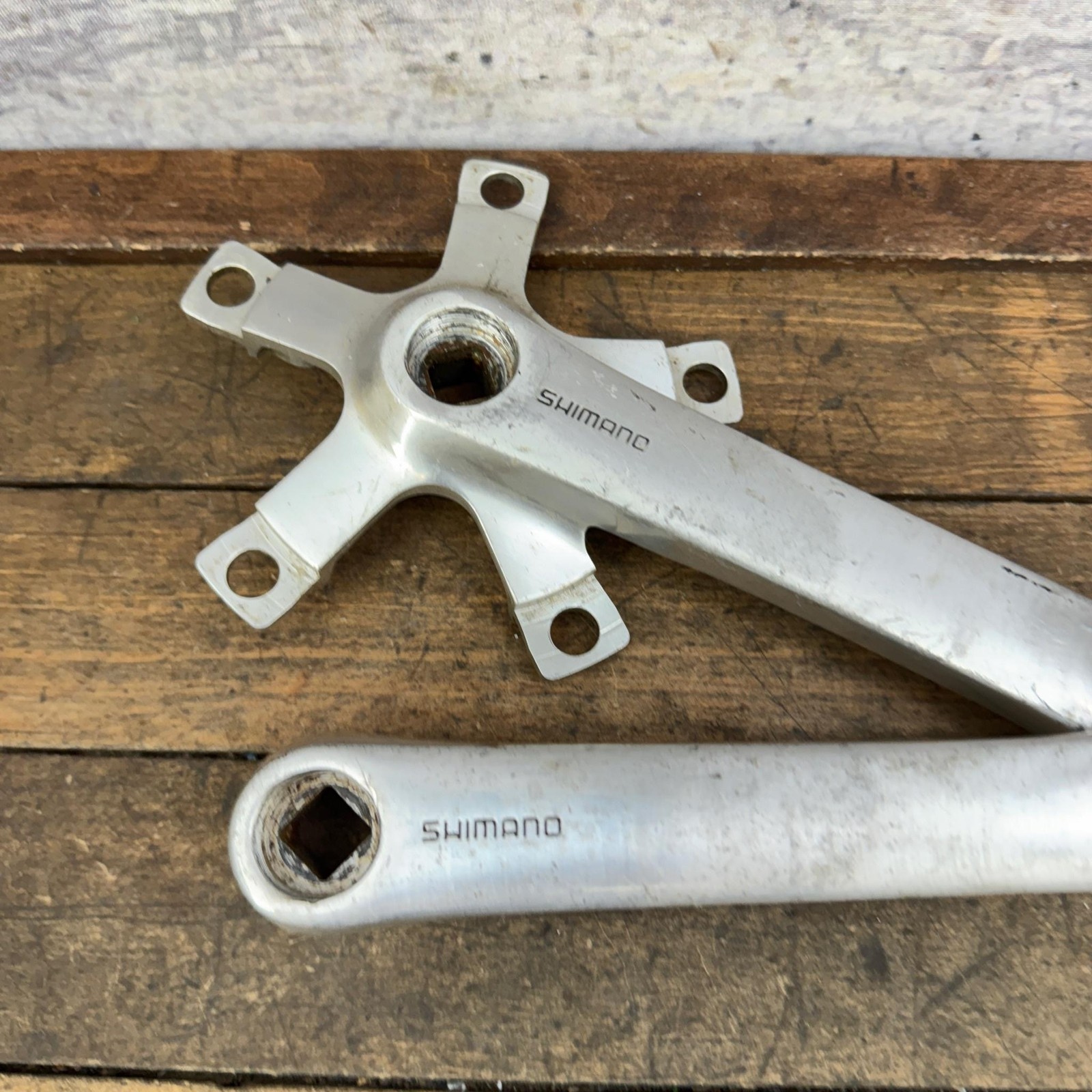 Vintage Shimano Deore XT FC-M730 Crankset 170mm 110 BCD Japan 90s MTB Arms