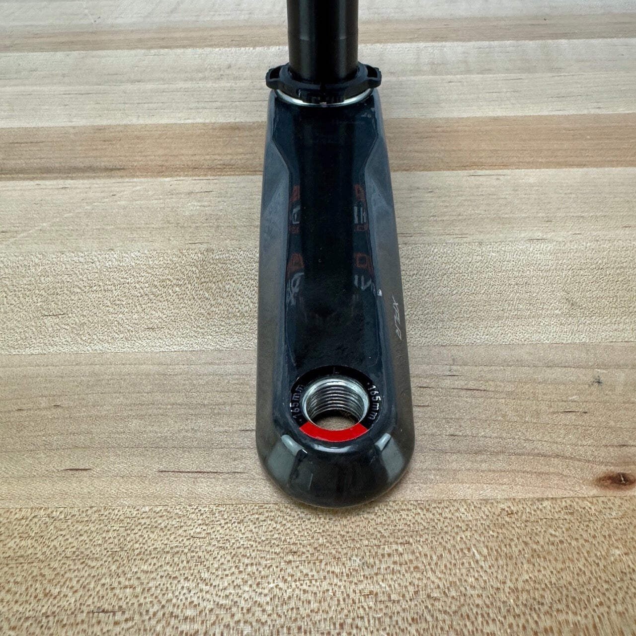 Light Use! SRAM Force AXS XPLR E1 165mm Carbon Dub Wide 8-Bolt Crank Arms 411g