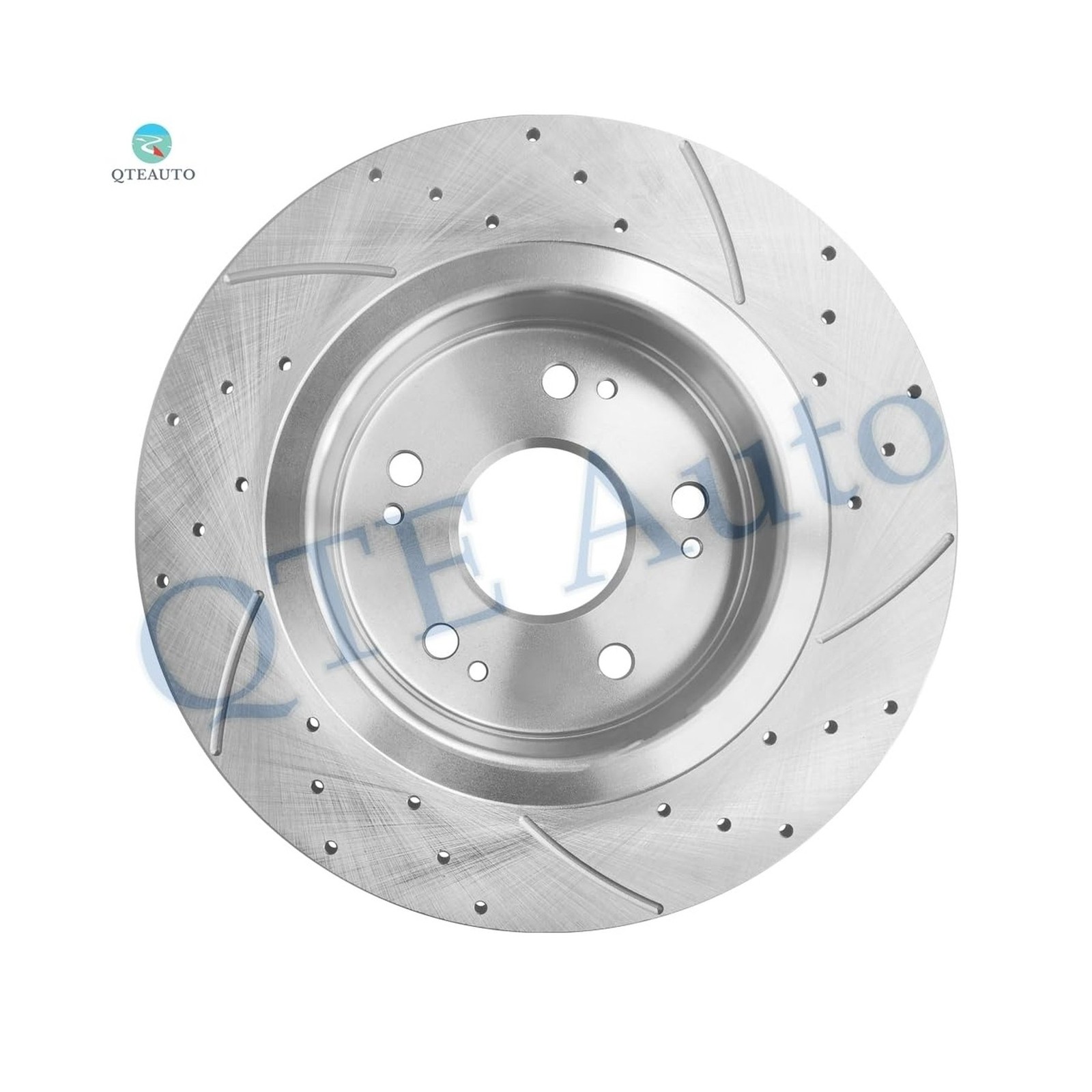 PM Auto Rear 282mm Drilled Slotted Disc Brake Rotors Replacement For 2013-201…