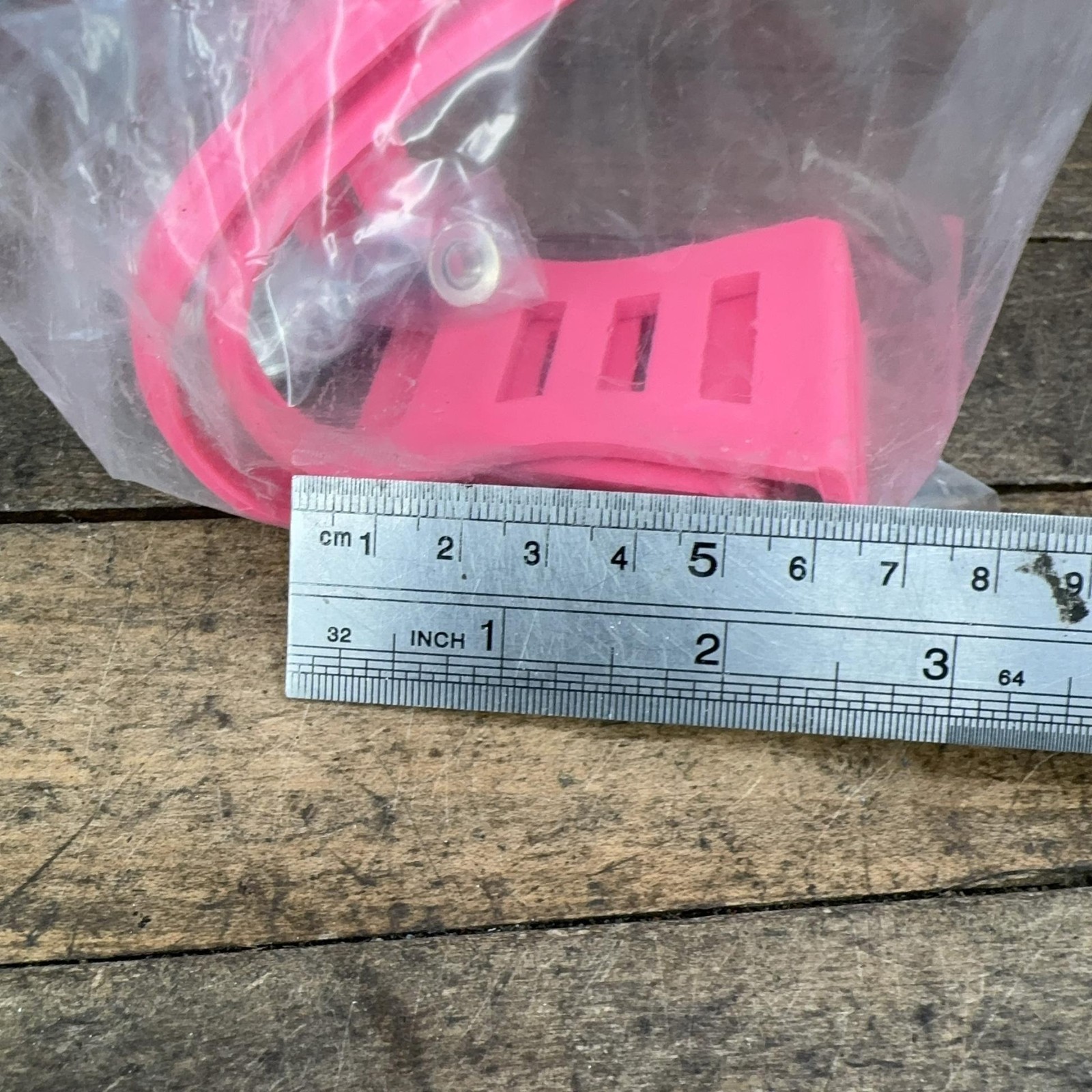 Vintage CatEye Toe Clips Pink Plastic TC-200 Japan NOS Road Bike Pair Set