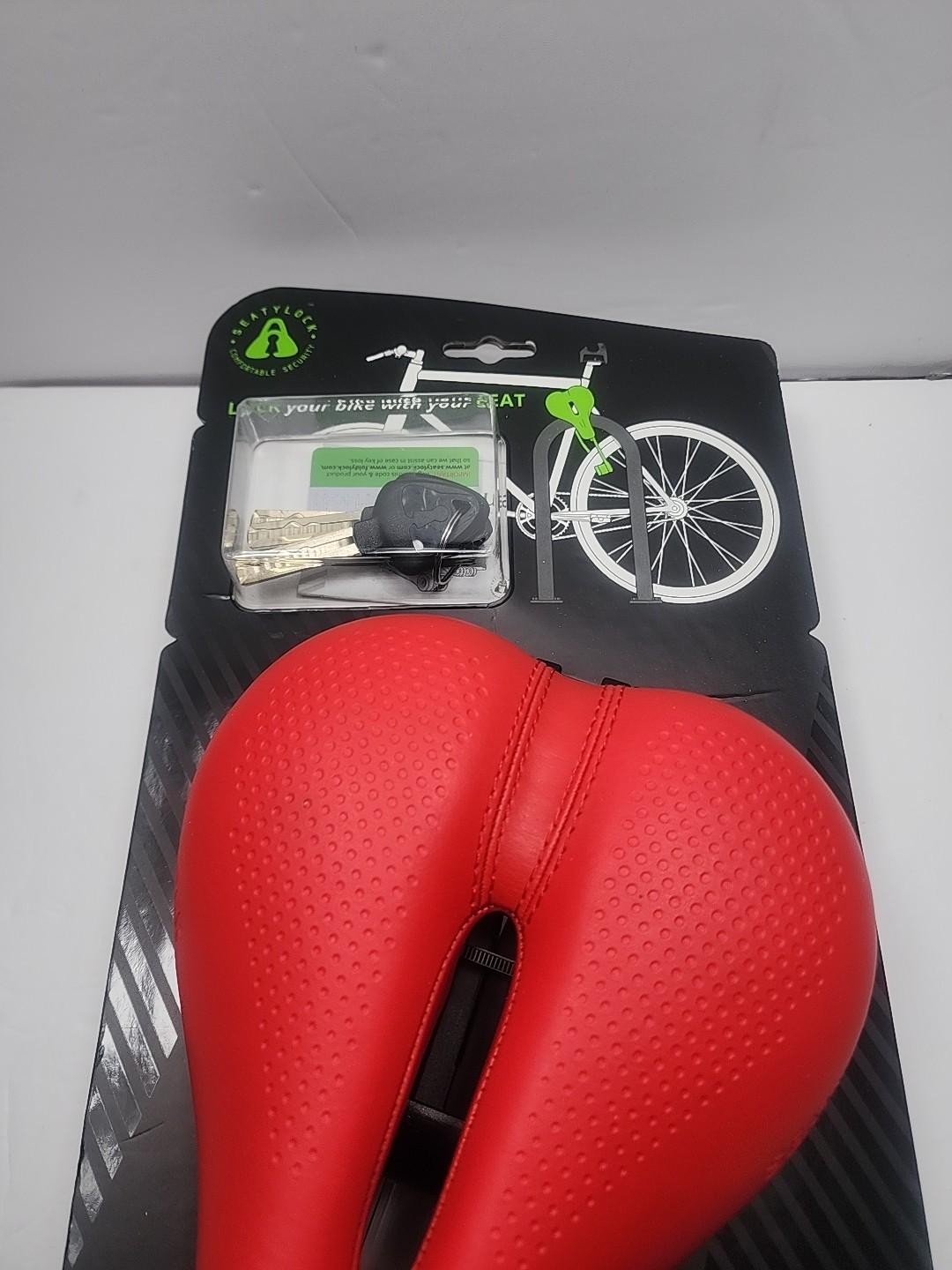 SeatyLock Hybrid Saddle Bike Lock – Multi Patent 2 in 1 Locking Bike