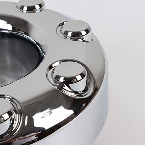 1PCS 2005-2018 F350 Dually Front 4X4 Open Chrome Wheel Center Hub Cap