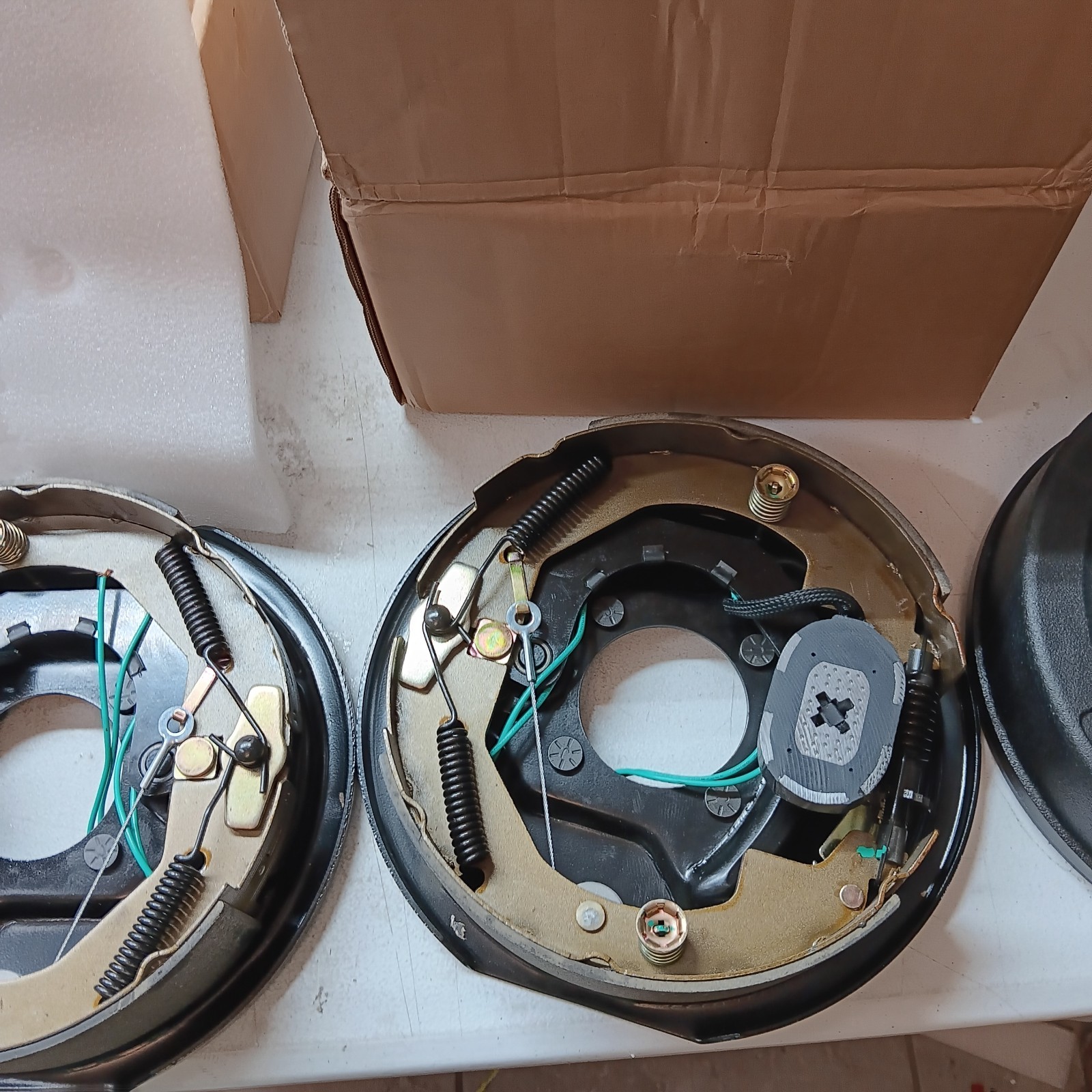 10″ x 2″ Trailer Brakes Drum Kit,5 on 4.5″ Trailer Brakes Kit for 3500lbs NEW