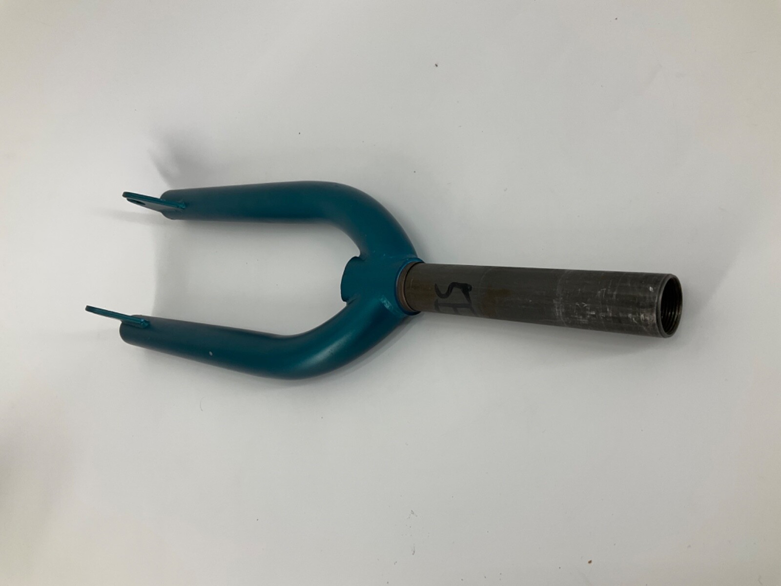 BMX DKYB20 Bicycle Bike Fork Unthreaded 1″ Diameter 18.5″ Total Length Dark Teal