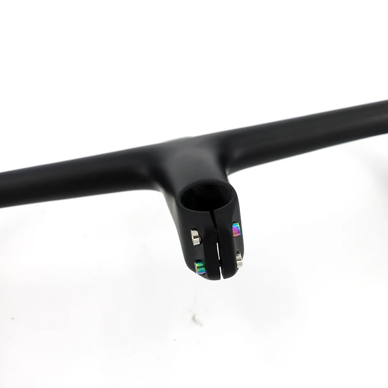 Racing Road Bike Matte Full Carbon Stem Integrated Drop Bar 380 400 420 440mm