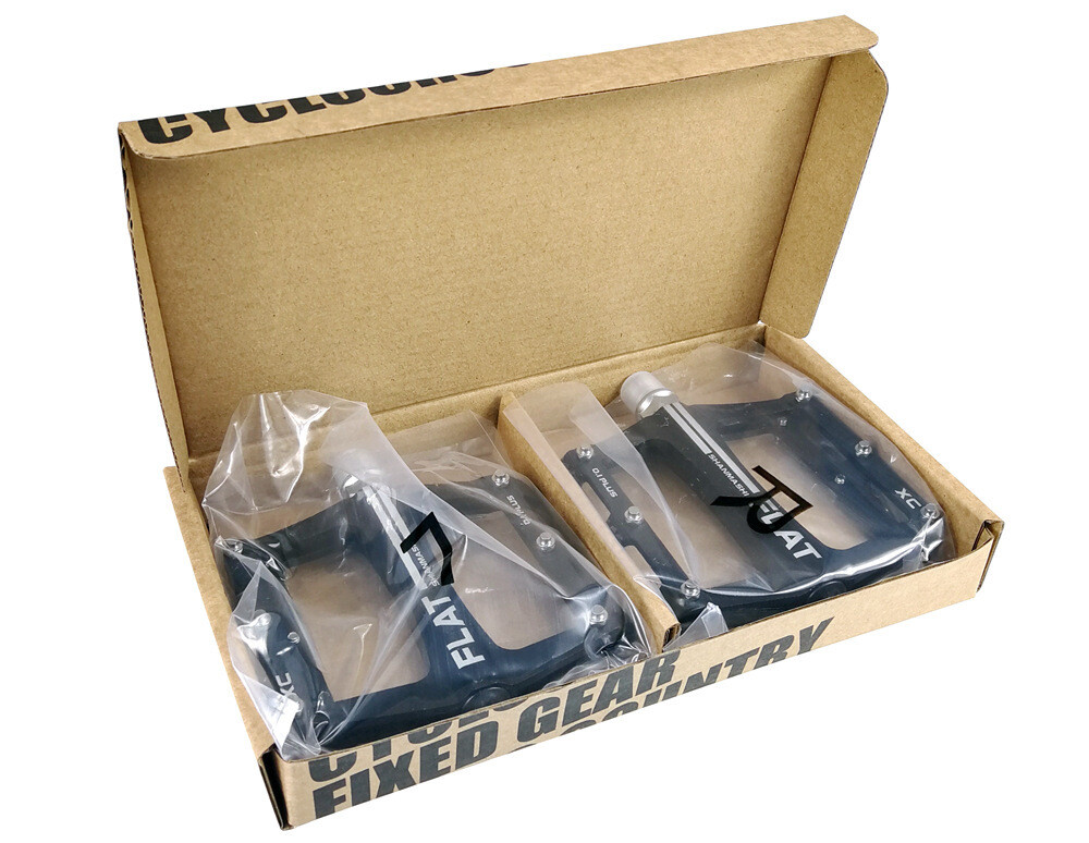 BMX Bicycle Pedals 9/16» Mountain Road Bike Sealed Bearing Flat Platform Pedals