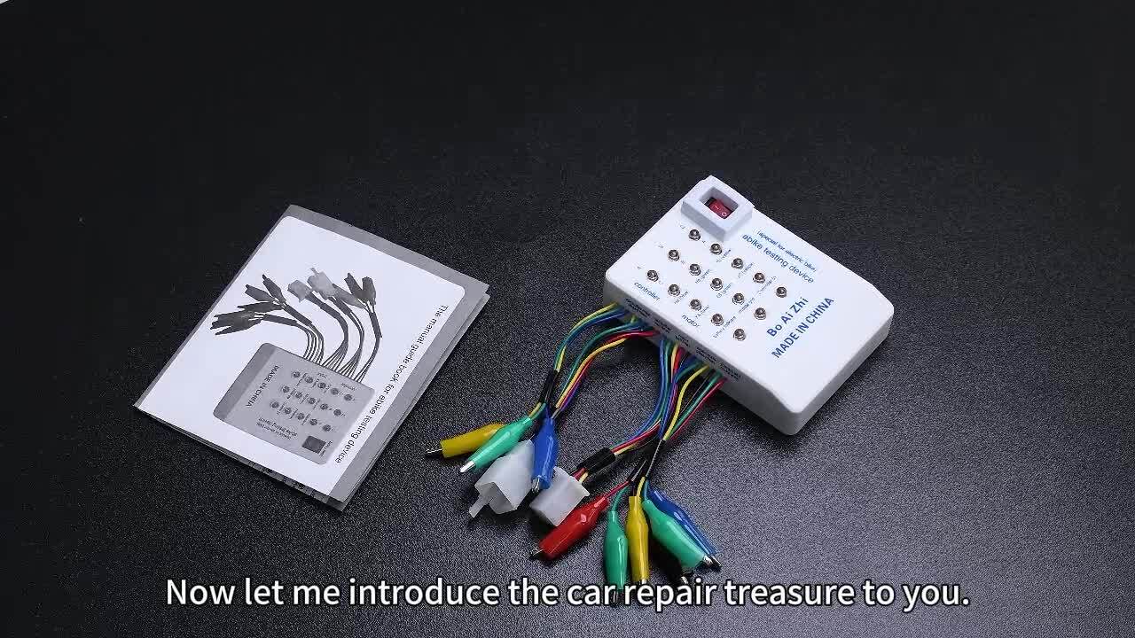 Brushless Motor Tester Ebike Testing Device Electric Hall Tester Detector 24-72V