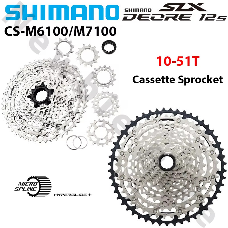 Deore M6100 SLX M7100 12 Speed Mountain Bike Flywheel 12V Variable 12Speed Flyin