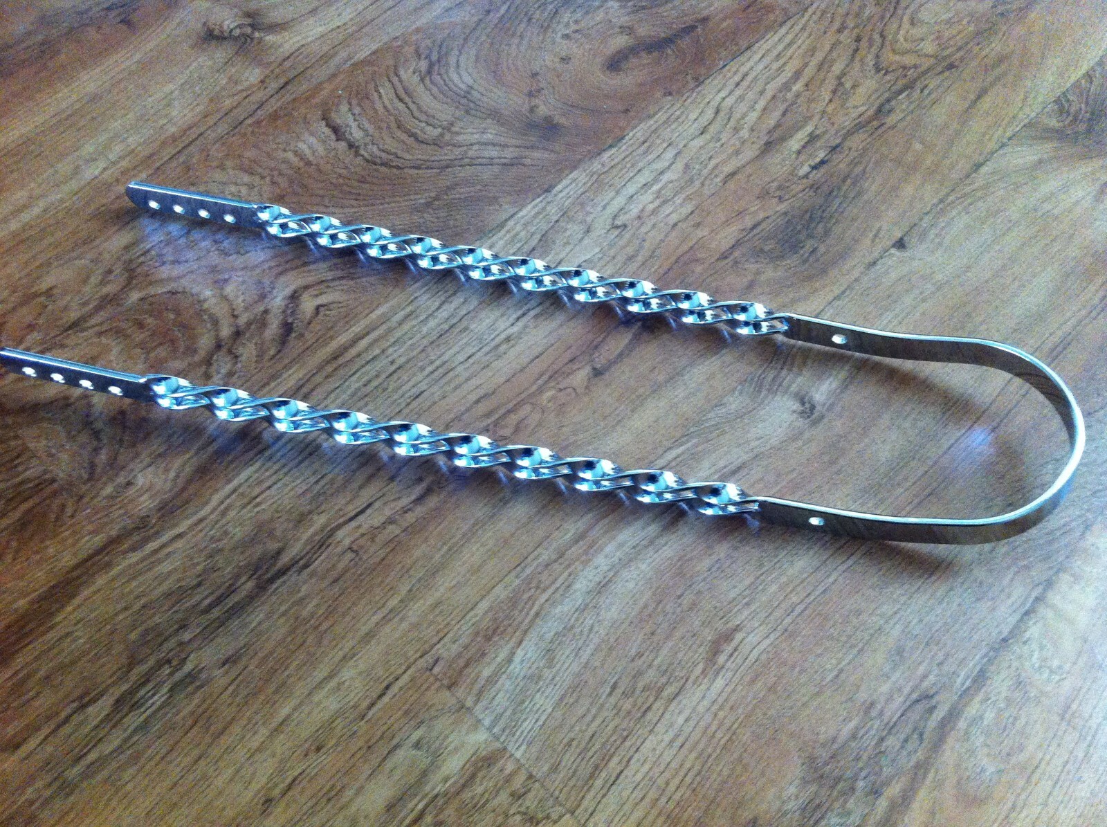 SISSYBAR Double Flat TWISTED Chrome Lowrider Cruiser Bikes Cycling New!