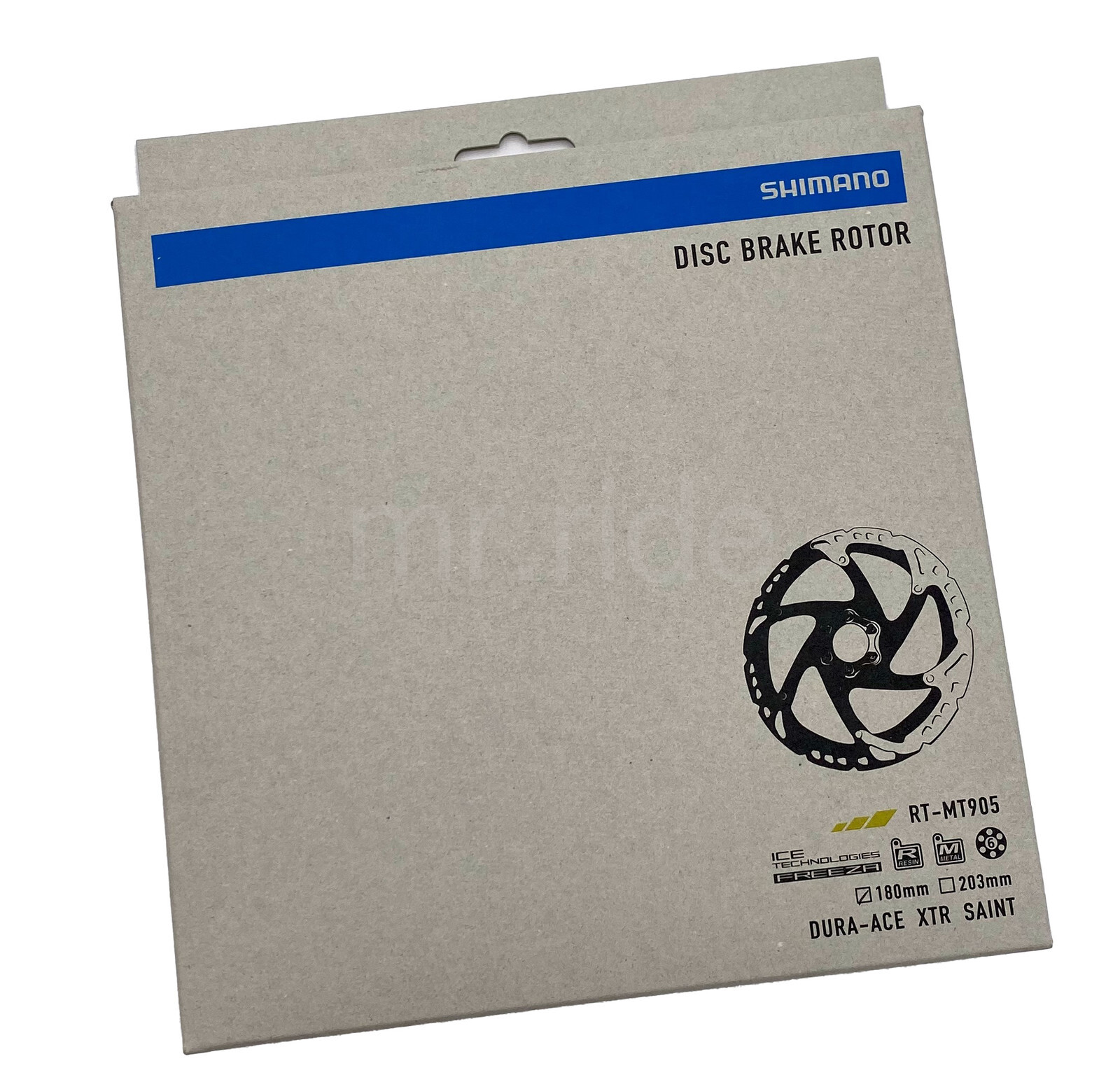 NEW Shimano RT-MT905 6-Bolt Bike Disc Brake Rotor 180mm, ICE TECH FREEZA