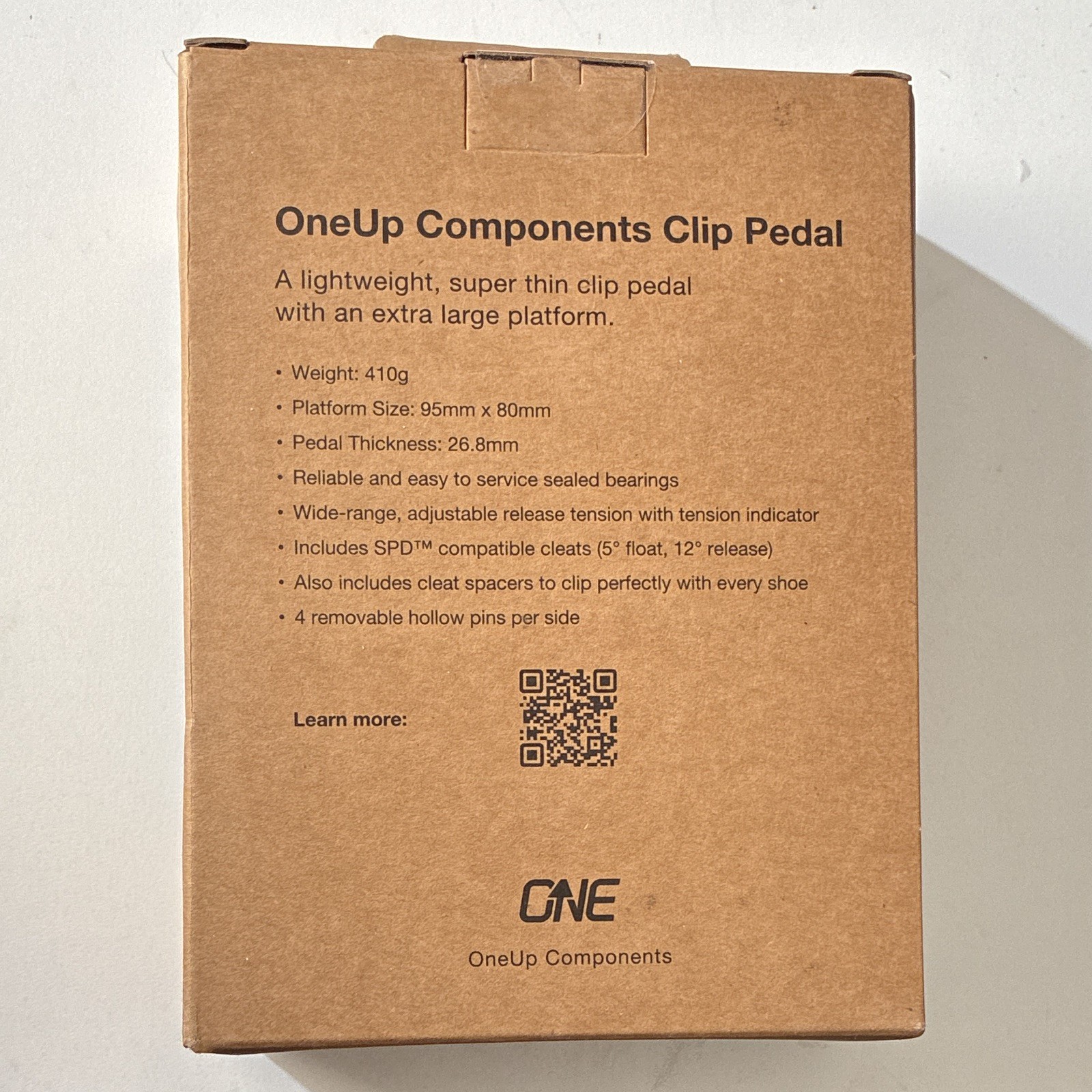 OneUp Components Clip Pedal Bronze SPD Compatible 1C1000BRZ