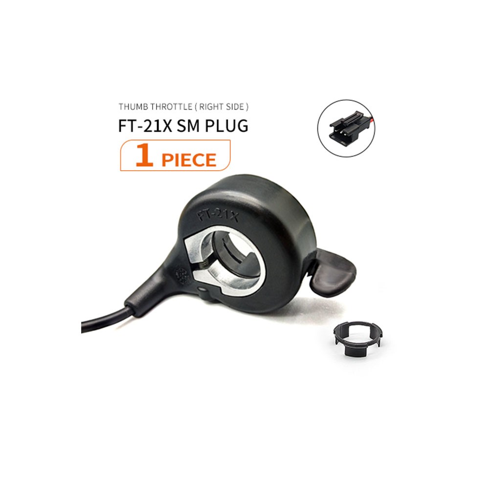 FT21X Thumb Throttle 12V for Ebike 36V 48V 52V 72V Electric Bike Controller HAU