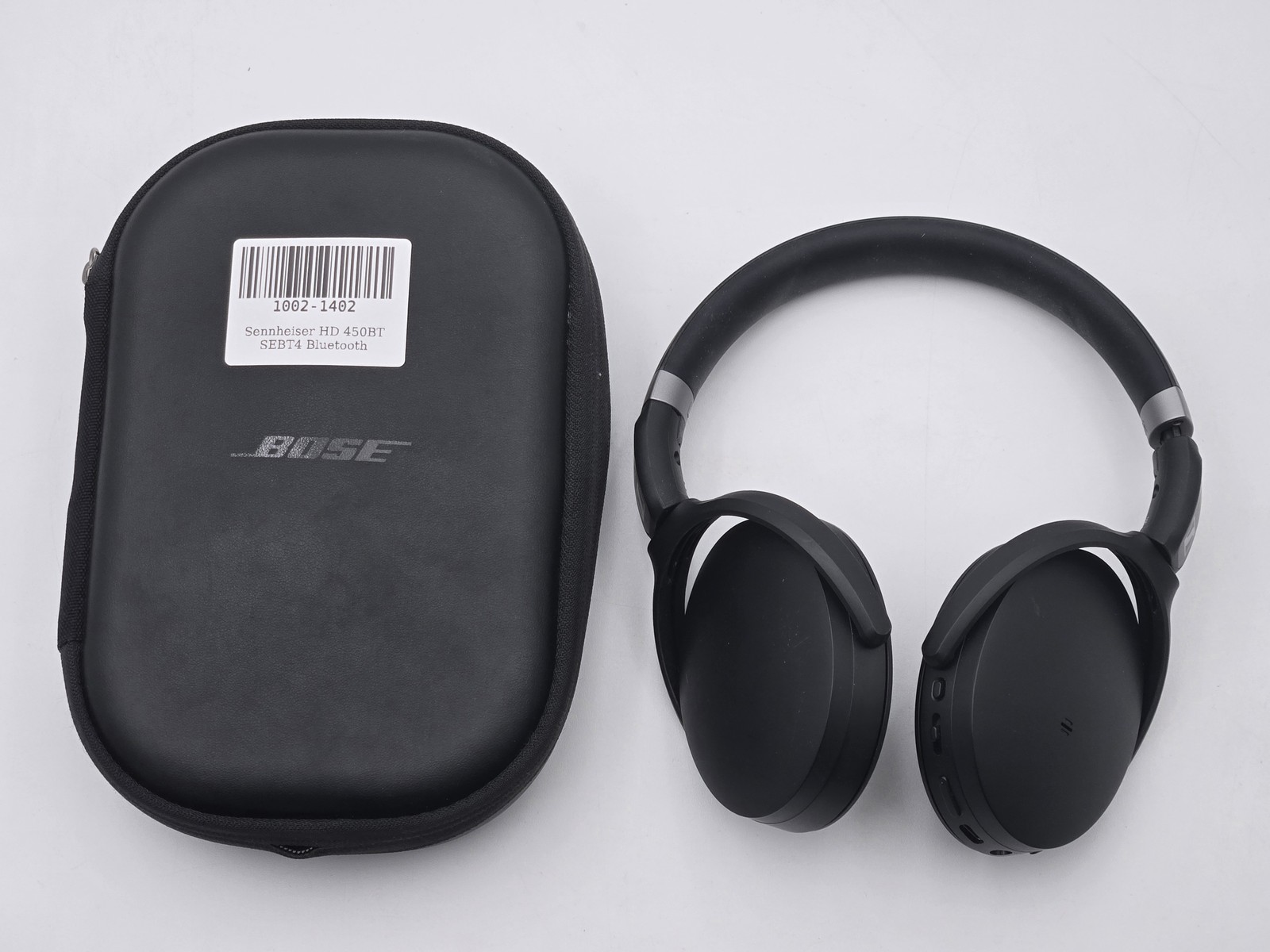 Sennheiser HD 450BT SEBT4 Bluetooth Headphones w/ Case – Black