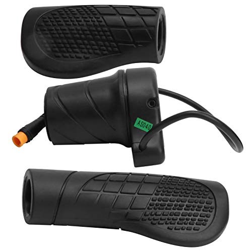 Electric Bike Throttle, Waterproof Half-Twist Non-Slip Grip Throttle Handle