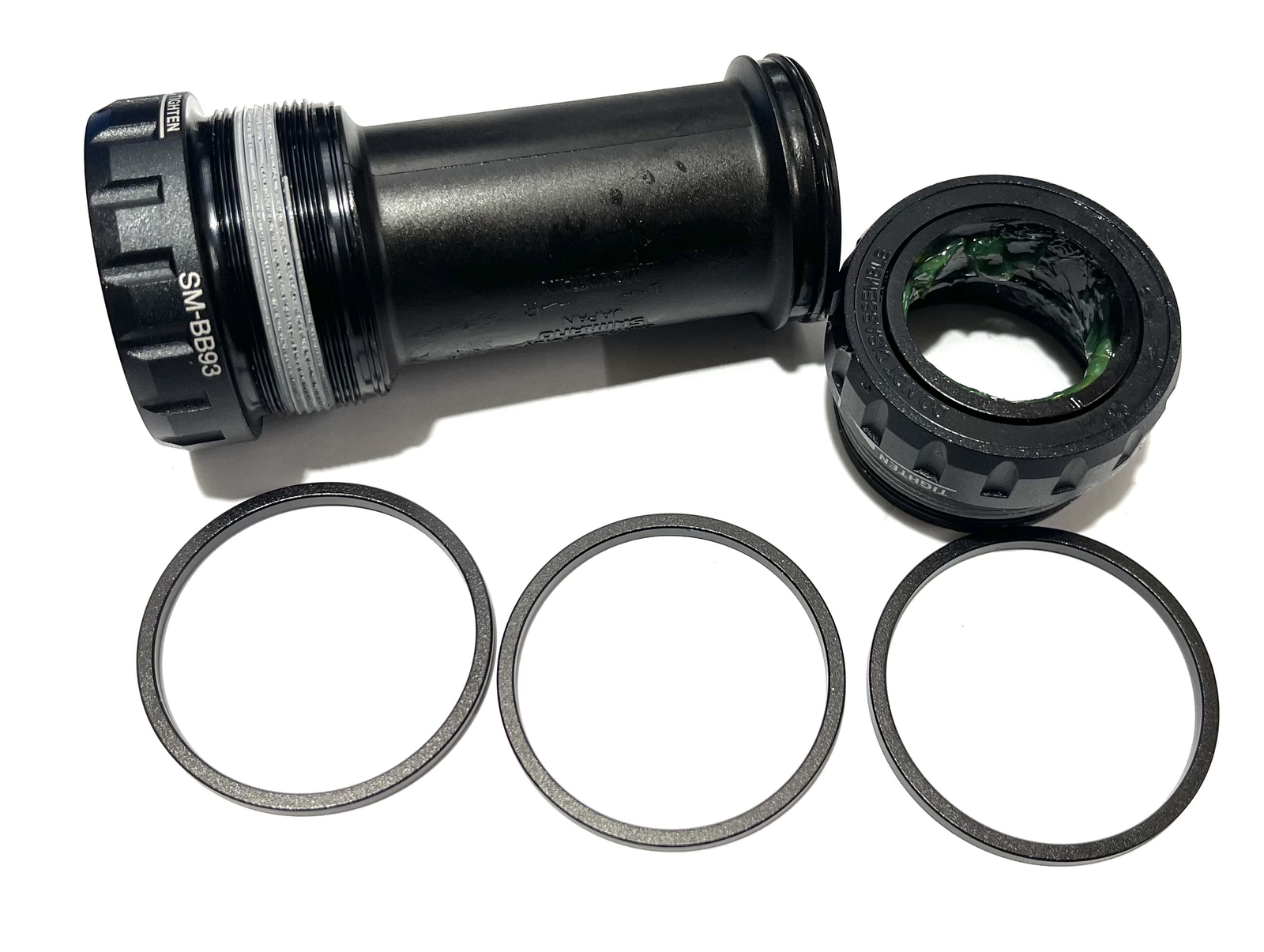 Shimano XTR SM-BB93 English BSA 68mm/73mm MTB Bottom Bracket, NIB