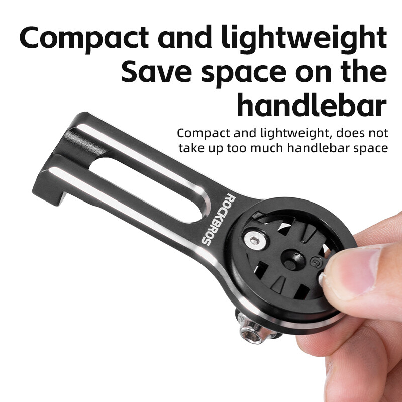 ROCKBROS Bike Computer Mount Aluminium Alloy Out Front Bike Handlebar Extension